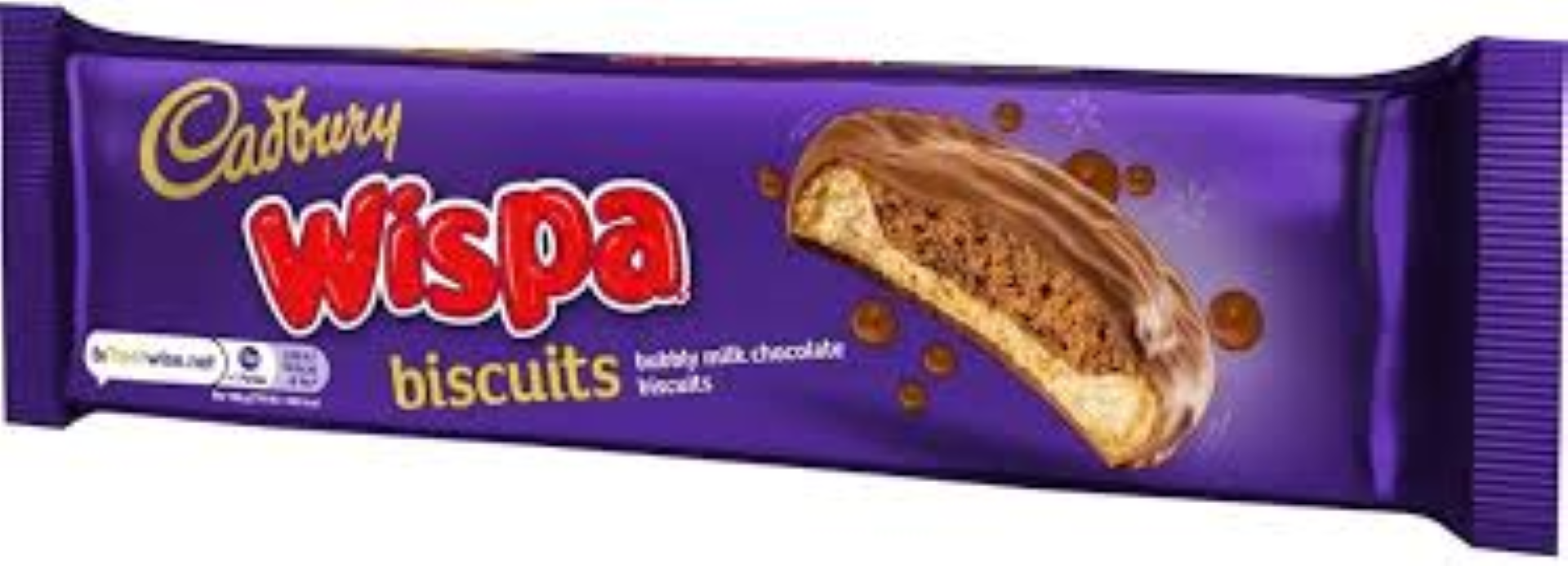 CADBURY WISPA BISCUIT 124G